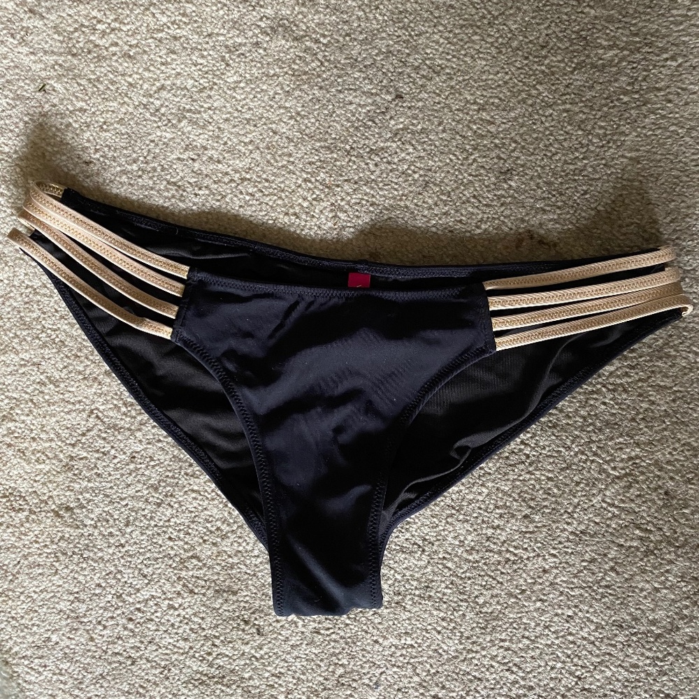 Victoria’s Secret black bikini bottoms